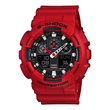 Relogio Masculino G-Shock- VERMELHO-GA-100B-4ADR-